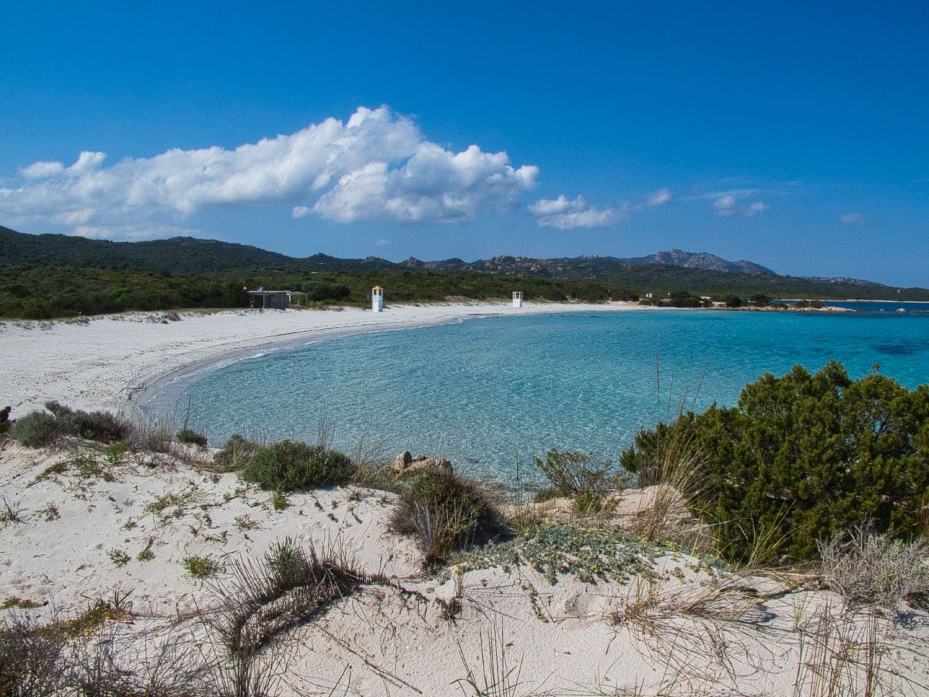 Spiaggia Rena Bianca, Olbia