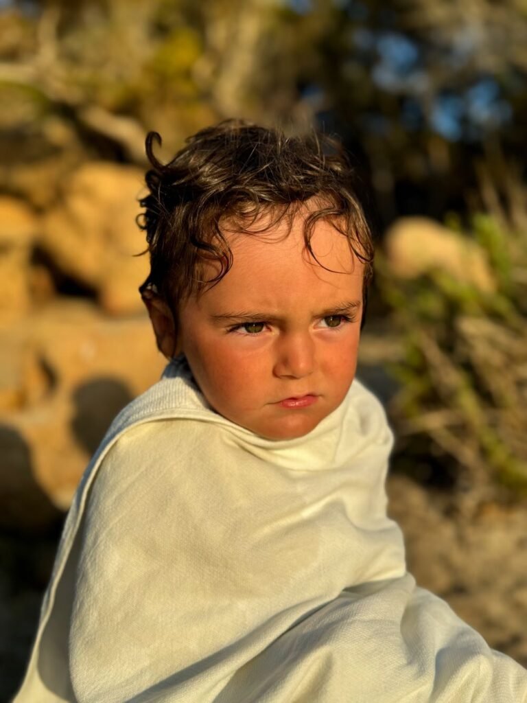 Spiaggia di Capriccioli al Tramonto