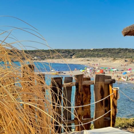 Spiaggia di Capriccioli al Tramonto